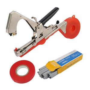 Plants Vegetable Fruit Vines Tying Tape Binding Tapener Kit Grape Tomatoes Stem Branches Hand-Tying Machine Garden Pruning Tools